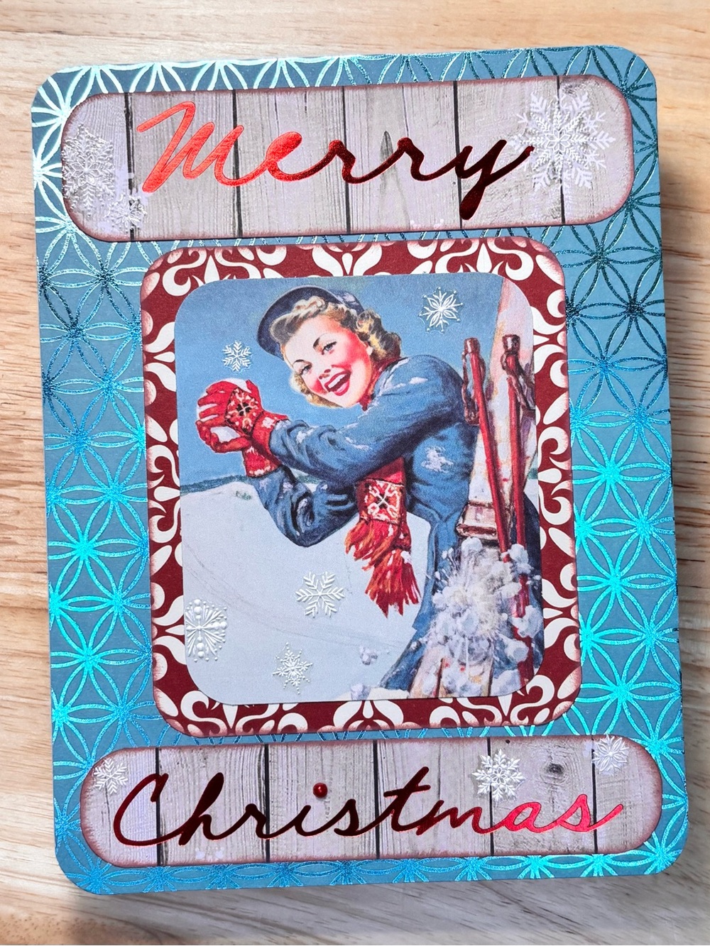 Handmade Christmas Greeting Card